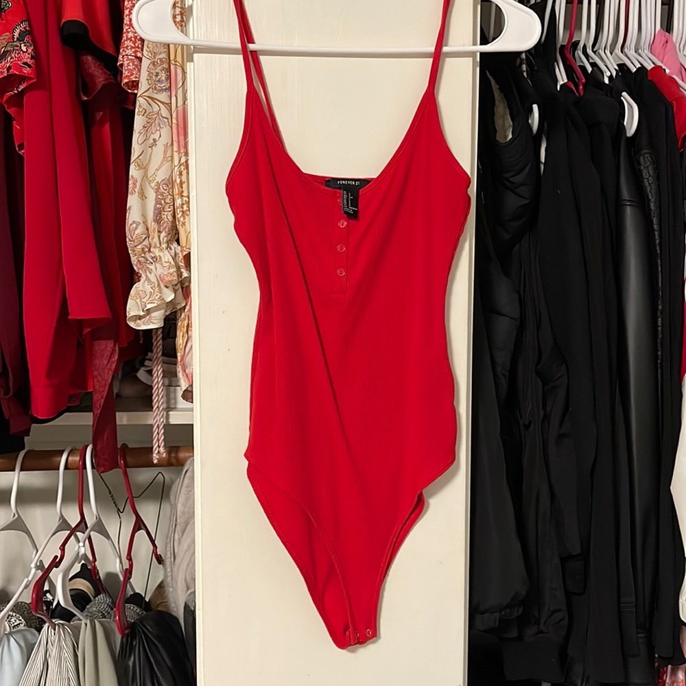 Red Bodysuit